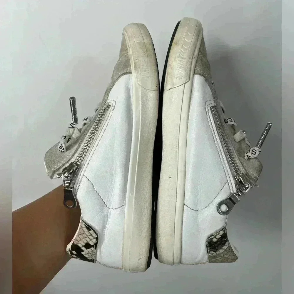 Vintage Havana Quilted Kate Snake Girl Sneakers Size 4 - Picture 5 of 8